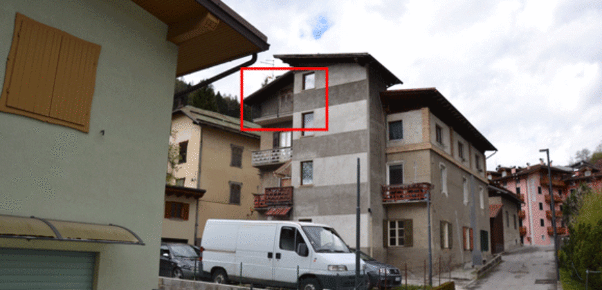 Trilocale mansardato a Fucine