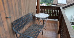 Villetta bifamiliare con giardino e vista panoramica a Ossana